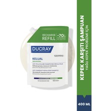 Ducray Kelual Squanorm Yağlı Saçlar Için Arındırıcı Etkili Kepek Şampuanı Refill 400ML