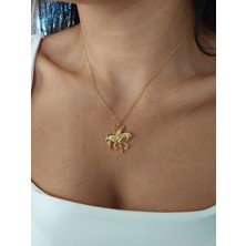 His Takı Kadın Unicornlu Melek Kolye