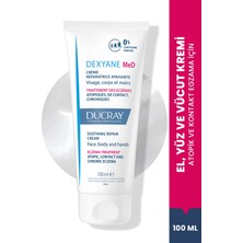 Ducray Dexyane MeD Atopik ve Kontakt Egzama için Yüz, Vücut ve El Bakım Kremi 100 ml