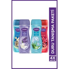 Duru Moods Deniz Mineralleri & Lavanta, Jasmin Amber, Lotus Karma Duş Jeli Seti 4X450ML