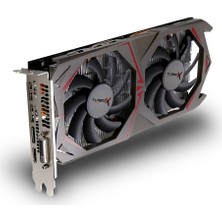 Turbox Ballast RX580 Ekran Kartı 8GB GDDR5 256Bit 1284 MHz Çift Fanlı HDMI DVI Display Bağlantıları (Kutusuz)