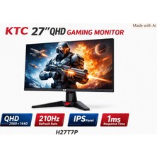Ktc 27" H27T7P Qhd 210Hz IPS 1ms