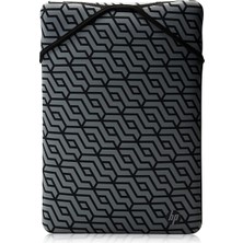 Hp 14.1" Neopren Kılıf Geometrik Siyah Polyester Malzemeden Dizüstü Bilgisayar Koruma 2F2L4AA