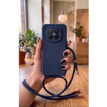 Emybox Xiaomi Redmi Note 15 Pro Askılı Yumuşak Çapraz Takılabilir Silikon Içi Kadife Telefon Kılıfı Ip 130 cm