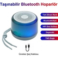 Tg  Kablosuz Bluetooth Taşınabilir Mini Bt Hoparlör Rgb LED Renkli Işık Aktif Tf/usb Bas Stereo Woofer Aktif Hoparlör