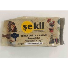 Şekil Sekil SEK-004 Vakumlu Kil Hamuru Kahverengi 250 gr