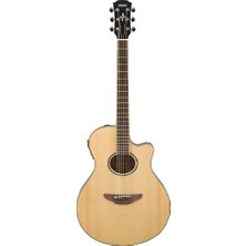 Yamaha APX600 Thin-Line Cutaway Elektro Akustik Gitar (Naturel)