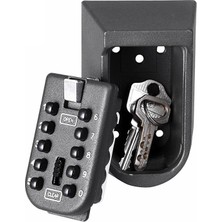 Mühlen Safe Key 9 Şifreli Çelik Kasa Anahtar Kasası Kutusu 70x40x25 mm Suya Dayanıklı