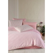 Monolisse %100 Pamuk Olivia Biyeli Pembe Çift Kişilik Pike Set 200 x 230 cm