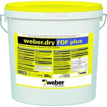 Weber Dry Fdf Plus Beyaz 20 kg Elastomerik Reçine Esaslı UV Dayanımlı Su Yalıtım Malzemesi
