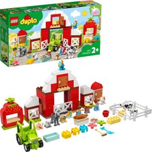 LEGO DUPLO® Town Ahır Traktör ve Çiftlik Hayvanı Bakımı 10952 Eğitici Çiftlik Oyun Seti; 2 Yaş ve Üzeri Çocuklar için Harika bir Hediye (97 Parça)