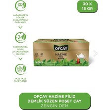 Ofçay Hazine Zengin Dem Demlik Süzen Poşet Çay 15 gr 30 Adet Veya 8 gr 60 Adet