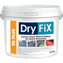 Dryfix Sb Plus Polimer Mineral Katkılı Su Yalıtımı Kırmızı 18 kg Yüksek Aderans ve Dayanıklılık