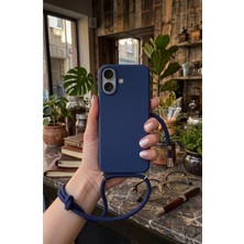 Emybox Iphone 16 Askılı Yumuşak Silikon Içi Kadife Telefon Kılıfı Ip 130 cm