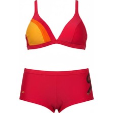Speedo Cıty 2 Pce Crop Top Boyleg Fem Sh SP8032334883