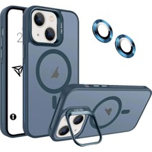 Emybox Apple Iphone 16 Plus Kamera Korumalı Stantlı Magsafe Destekli Lens Koruyucu Hediye Telefon Kılıf