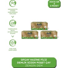 Ofçay Hazine Zengindem 30 x 15GR Demlik Poşet Çay x 3 Adet