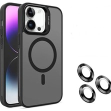 Emybox Iphone 11 Kamera Korumalı Stantlı Magsafe Destekli Mat Lens Koruyucu Hediye Telefon Kılıfı