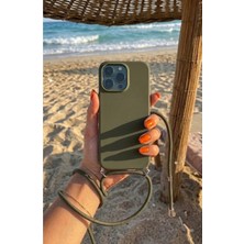 Emybox Iphone 15 Pro Max Askılı Yumuşak Silikon Içi Kadife Telefon Kılıfı Ip 130 cm
