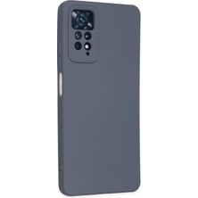 Emybox Xiaomi Redmi Note 11 Pro Uyumlu Içi Kadife Lansman Tasarım Silikon Telefon Kılıfı