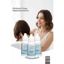 Pileli Store 3 Lü Protez Saç Yapıştırıcı - Peruk ve Keratin Kaynak Saç Için Görünmez ve Uzun Süreli Yapıştırıcı  Bold Hold 722312