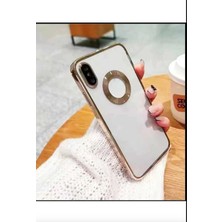 Emybox Iphone x / Xs Logo Açık Kamera Lens Korumalı Arkası Şeffaf Yumuşak Silikon Kapak Telefon Kılıfı