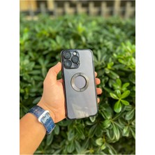 Emybox Iphone 11 Promax Logo Açık Kamera Lens Korumalı Arkası Şeffaf Yumuşak Silikon Kapak Telefon Kılıfı