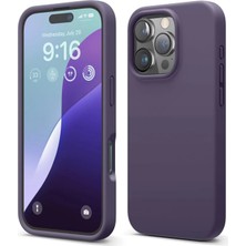 Emybox Soft Grade Serisi L Iphone 16 Pro Max Içi Kadife Kamera Korumalı Lansman Silikon Telefon Kılıfı