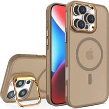 Emybox Iphone 13 Promax Kamera Korumalı Stantlı Magsafe Destekli Lens Koruyucu Hediye Telefon Kılıf