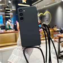 Emybox Samsung Galaxy S21 Fe Telefon Kılıfı - Boyun Askılı Içi Kadife Lansman Yumuşak Silikon Kılıf