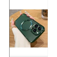 Emybox Iphone 12 Promax Logo Açık Kamera Lens Korumalı Arkası Şeffaf Yumuşak Silikon Kapak Telefon Kılıfı