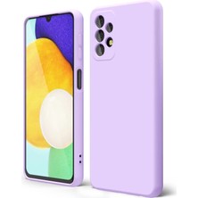 Emybox Samsung Galaxy A32 Içi Kadife Yumuşak Soft Renkli Silikon Lansman Telefon Kılıfı
