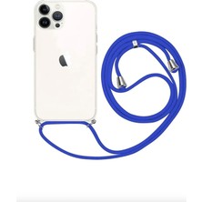 Emybox Iphone 11 Pro Uyumlu Boyundan Askılı Şeffaf Darbe Emici Antishock Silikon Telefon Kılıfı