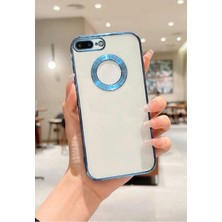 Emybox Iphone 7 Plus / 8 Plus Kamera Lens Korumalı Arkası Şeffaf Yumuşak Silikon Kapak Telefon Kılıfı