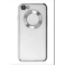 Emybox Iphone 7 / 8 Logo Kısmı Açık Kamera Lens Korumalı Arkası Şeffaf Yumuşak Silikon Kapak Telefon Kılıfı