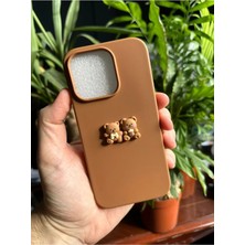 Emybox Apple Iphone 13 Pro Max Uyumlu Silikon Içi Kadife Lansman Sevimli Ayıcıklı Telefon Kılıfı