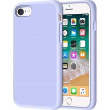 Emybox Apple Iphone 7 / 8 / Se 2020 Uyumlu Içi Kadife Lansman Silikon Telefon Kılıfı