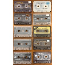 Raks 10 Tane Türkçe Pop Kaset Lotu (Kartonet Yoktur Sadece Kasettir) Fotoğraftaki Kasetler Gönderilecektir