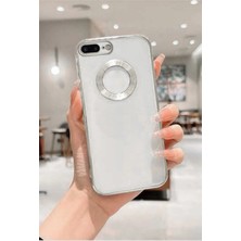 Emybox Iphone 7 Plus / 8 Plus Kamera Lens Korumalı Arkası Şeffaf Yumuşak Silikon Kapak Telefon Kılıfı