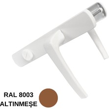 Endow Wc Kapı Kolu Yaylı Açık Kahve (Altın Meşe) 35/90