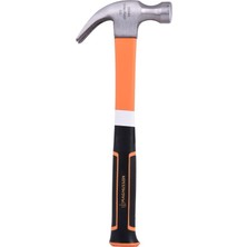 Magnusson Tırnaklı Çekiç 450 gr 320mm Siyah-Turuncu Ergonomik Tasarımlı Dayanıklı Malzeme