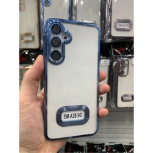 Emybox Samsung Galaxy A35 5g Kamera Lens Korumalı Şeffaf Yumuşak Silikon Telefon Kılıfı Kapak