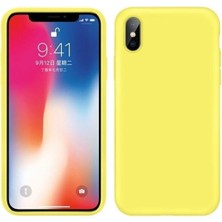 Emybox Apple Iphone x / Xs Uyumlu Içi Kadife Lansman Silikon Telefon Kılıfı