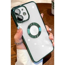 Emybox Apple Iphone 11 ( 12 Görünümlü ) Arkası Şeffaf Kamera Korumalı Logo Detaylı Luxury Telefon Kılıfı