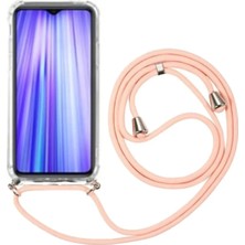 Emybox Xiaomi Redmi Note 11 / Note 11S Boyun Askılı Köşe Korumalı Şeffaf Silikon Telefon Kılıfı