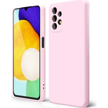 Emybox Samsung Galaxy A32 Içi Kadife Yumuşak Soft Renkli Silikon Lansman Telefon Kılıfı