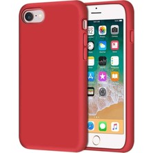 Emybox Apple Iphone 7 / 8 / Se 2020 Uyumlu Içi Kadife Lansman Silikon Telefon Kılıfı
