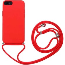 Emybox Apple Iphone 7 / 8 / Se 2020 Uyumlu Askılı Ipli Premium Içi Kadife Lansman Silikon Telefon Kılıfı