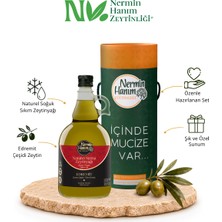 Nermin Hanım Zeytinliği Naturel Soğuk Sıkım Zeytinyağı G. 1 LT Kutulu