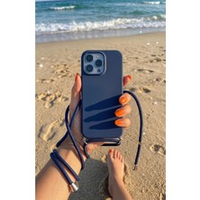 Emybox Iphone 15 Pro Max Askılı Yumuşak Silikon Içi Kadife Telefon Kılıfı Ip 130 cm